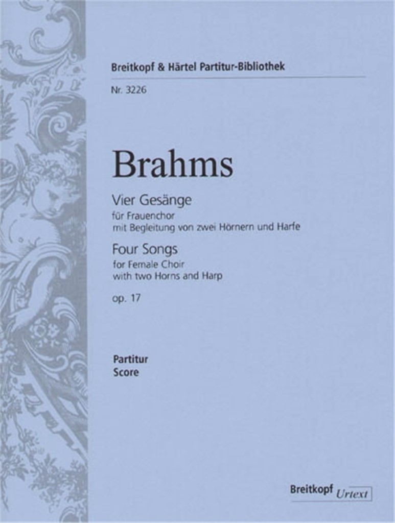 Vier Gesänge op. 17